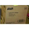 Image 1 : BOX OF 3-1.2L PURELL FOAM HAND SANITIZER REFILLS