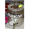 Image 1 : 2 GALLON DRINK DISPENSER - BOTTOMS UP