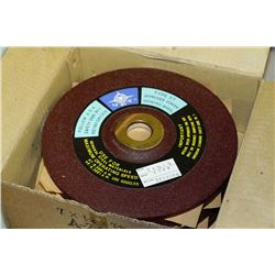 BOX OF 7" X 1/4" X 7/8" DEPRESSED CENTER GRINDING