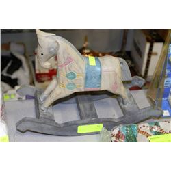 DECORATIVE MINATURE ROCKING HORSE