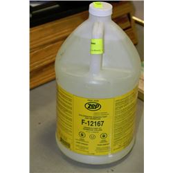 4L BOTTLE OF ZEP CHLORINATED DISSINFECTANT &