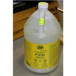 4L BOTTLE OF ZEP CHLORINATED DISSINFECTANT &