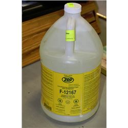 4L BOTTLE OF ZEP CHLORINATED DISSINFECTANT &