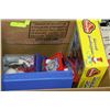 Image 1 : BOX OF POKEMON COLLECTIBLES + POG COLLECTION +