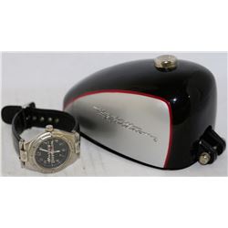 HARLEY DAVIDSON WATCH IN CASE