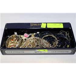 FLAT OF COSTUME JEWELLERY