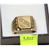 Image 1 : MEN'S GOLD PLATED RING