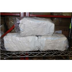 3 BUNDLES OF WORK GLOVES