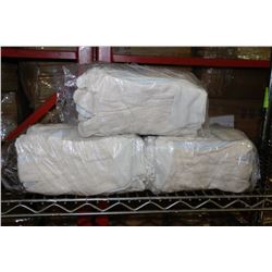 3 BUNDLES OF WORK GLOVES