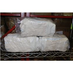3 BUNDLES OF WORK GLOVES