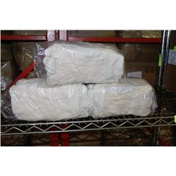 3 BUNDLES OF WORK GLOVES