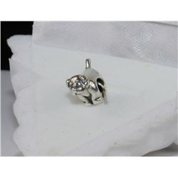 STERLING SILVER PUPPY PENDANT (1.9g)