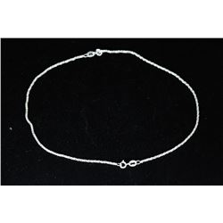 STERLING SILVER NECKLACE (4.6g)
