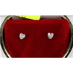 14KT GOLD CUBIC ZIRCONIA EARRINGS