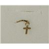 Image 1 : 10KT GOLD CROSS PENDANT (0.1g)