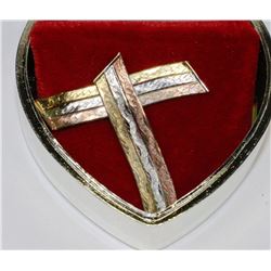 STERLING SILVER MULTI-COLOURED EARRINGS