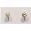 Image 1 : #4-14K GOLD DIAMOND (0.19CT) EARRINGS