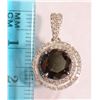 Image 2 : #26-14K GOLD BLACK & WHITE DIAMOND (2.92CT)