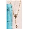 Image 2 : #34-14K GOLD DIAMOND (0.30CT TOTAL) NECKLACE