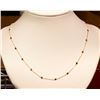 Image 1 : #41-10K GOLD BLACK DIAMOND (2.0CT) NECKLACE