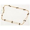 Image 2 : #41-10K GOLD BLACK DIAMOND (2.0CT) NECKLACE