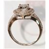 Image 3 : #44-14K GOLD DIAMOND (1.42CT) RING WITH 122 SINGLE