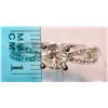 Image 3 : #50-14K WHITE GOLD DIAMOND (1.33CT) RING WITH
