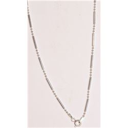 Sterling Silver Necklace (app. 4.4g)