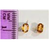 Image 2 : 10K Gold Citrine Earrings