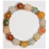 Image 1 : Genuine Quartz & Jade Bracelet