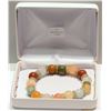 Image 2 : Genuine Quartz & Jade Bracelet