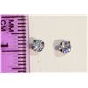 Image 2 : 10K Gold Tanzanite Earrings