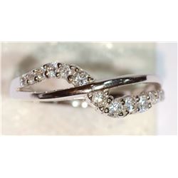 Sterling Silver Cubic Zirconia Ring