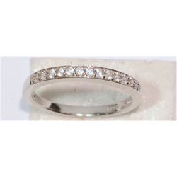 Sterling Silver Cubic Zirconia Ring