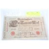 Image 1 : GERMAN 1000 MARK BANKNOTE