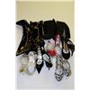 Image 1 : 2 PAIRS OF LADIES BOOTS & 5 PAIRS OF DRESS SHOES