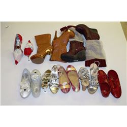 8 PAIRS OF LADIES SHOES SIZE 7 NEW ALL WITH BOXES
