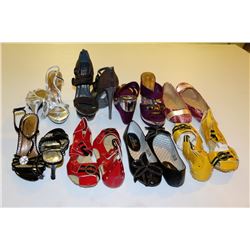 8 PAIRS OF LADIES SHOES SIZE 6.5 NEW ALL WITH BOXES