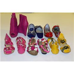 6 PAIRS OF LADIES SHOES SIZE 5.5 NEW ALL WITH BOXES