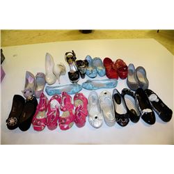 13 PAIRS OF LADIES SHOES SIZE 6.5