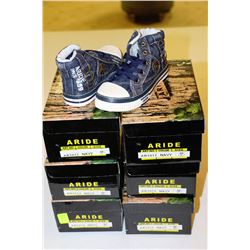6 PAIRS OF KIDS SHOES