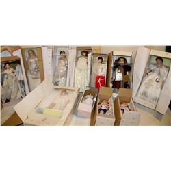 11 PORCELAIN DOLLS COLLECTION