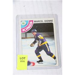 1978 0-PEE-CHEE MARCEL DIONNE HOCKEY CARD