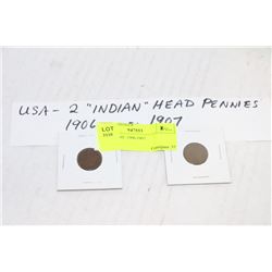 USA - 1CENT: 1906-1907