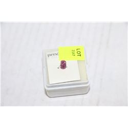 STERLING SILVER PINK PENDANT