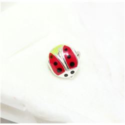 STERLING SILVER LADYBUG PENDANT