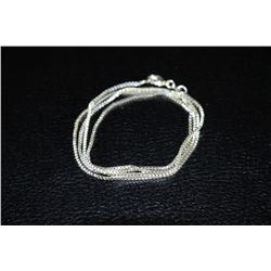 NEW .925 SILVER BOXLINK CHAIN