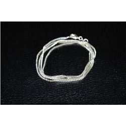 NEW .925 SILVER BOXLINK CHAIN