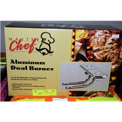 MASTER CHEF ALUMINUM DUAL BURNER