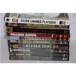 BUNDLE OF 10 DVDS